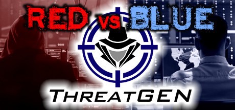 ThreatGen Red vs Blue logo